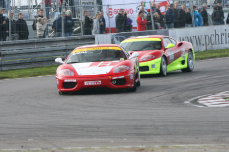 Michael Morell i Ferrari 360 Challenge
(Foto: Gripping Media)